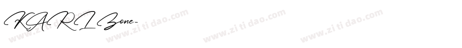 KARL Zone字体转换